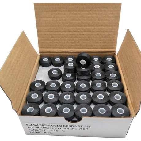 Madeira Sided Bobbin Black