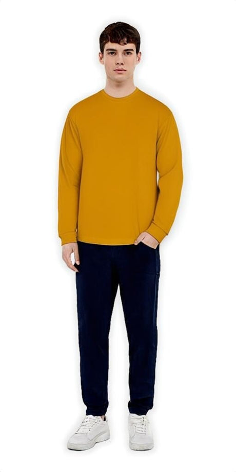 Gildan® Heavy Cotton Crewneck Long Sleeve T-Shirt