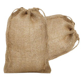 Rough Natural Burlap Bags 6 '' X 6 ''