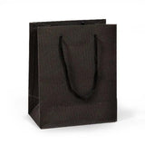 Stylish Embossed Plastic Euro Tote 4.5" x 2.5" x 5.5"