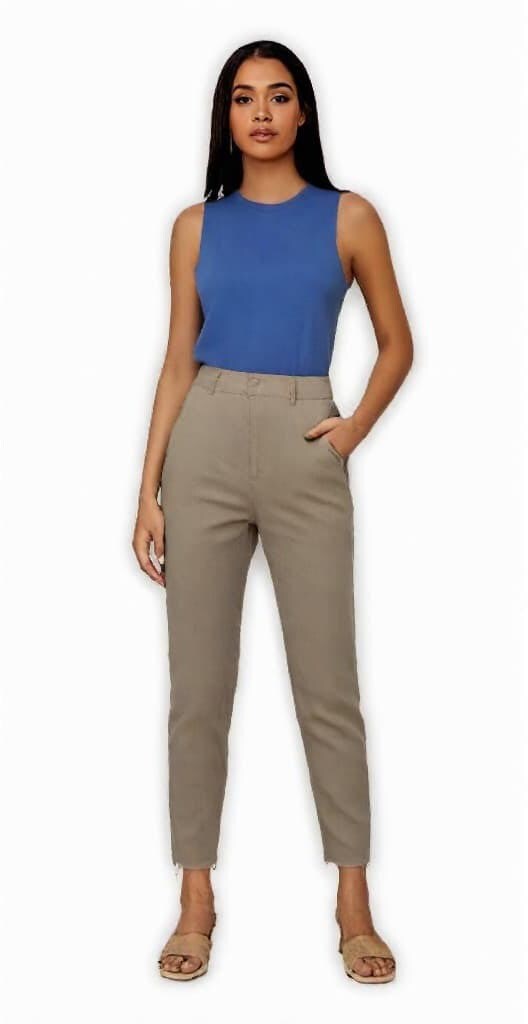 BELLA + CANVAS® Women's Racerback Crewneck Crop Tank - 6682