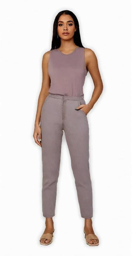 BELLA + CANVAS® Women's Racerback Crewneck Crop Tank - 6682