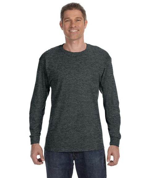 Gildan® Heavy Cotton Crewneck Long Sleeve T-Shirt