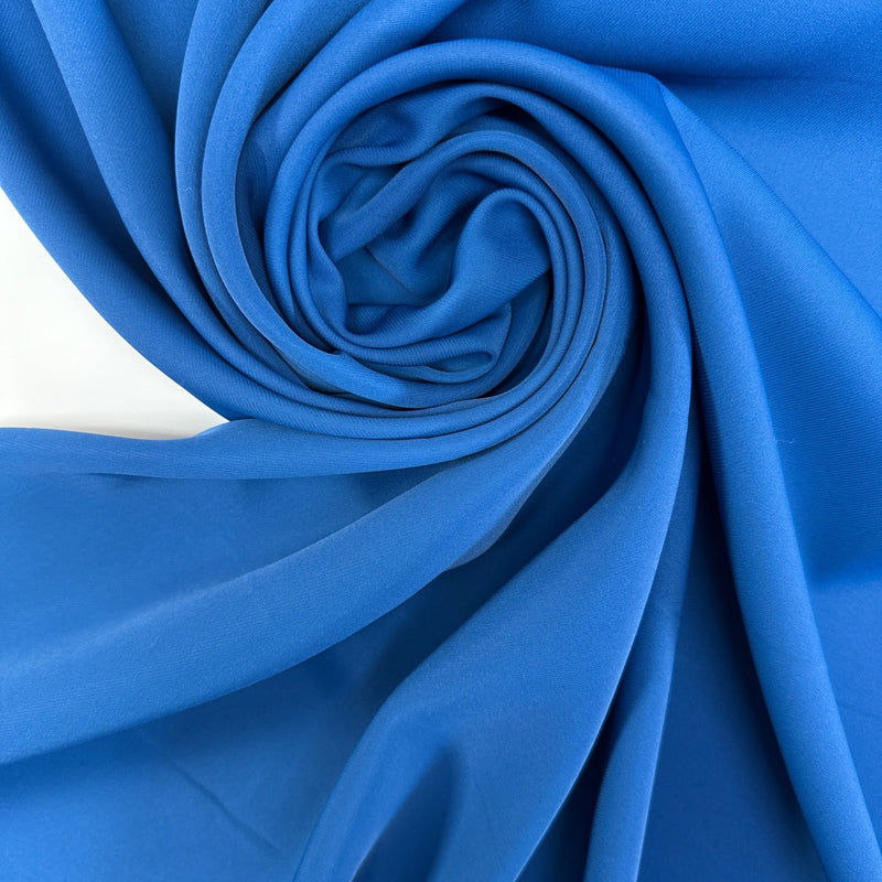 Blue Polyamide Elastane Twill