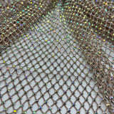 Diamond Fishnet 4-Way Stretch Fabric