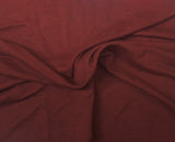 French Terry Knit Burgundy Black