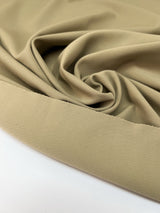Beige Polyamide Elastane Knitted Fabric