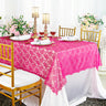 Rectangular Lace Tablecloth Elegant Table Overlay
