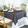 Rectangular Lace Tablecloth Elegant Table Overlay