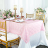 Rectangular Lace Tablecloth Elegant Table Overlay