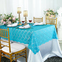 Rectangular Lace Tablecloth Elegant Table Overlay