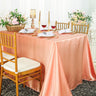 Seamless Round Satin Tablecloth – Elegant Finish