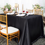 Classic Satin Round Tablecloth – Seamless & Elegant