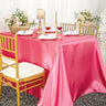 Rectangular Satin Tablecloth Seamless Silky Finish
