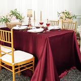 Seamless Round Satin Tablecloth – Elegant Finish