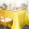 Classic Satin Round Tablecloth – Seamless & Elegant