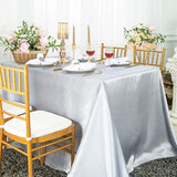 Soft Satin Rectangular Tablecloth – Elegant Reception Cloth
