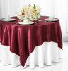 Elegant Satin-Like Round Tablecloth – Seamless Design