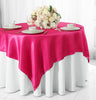Seamless Square Satin Table Overlay Premium Polyester