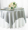 Seamless Square Satin Table Overlay Premium Polyester