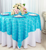 Square Caspari Lace Tablecloth Elegant Overlay