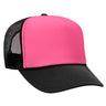 Trucker Hats Caps - Black/Hot Pink, Adjustable (1 Unit)