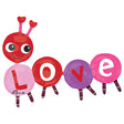 Foil Balloon 55 Inch Love Bug