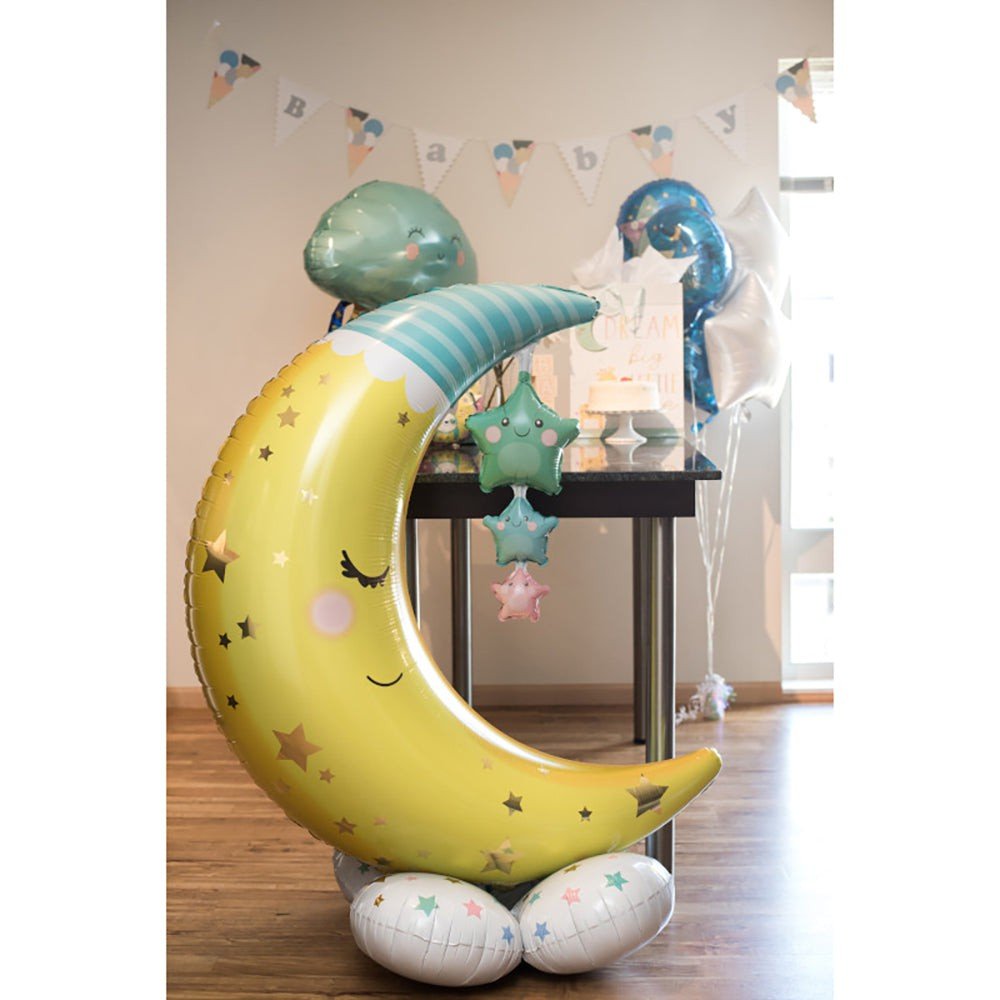 Moon & Stars AirLoonz Foil Balloon