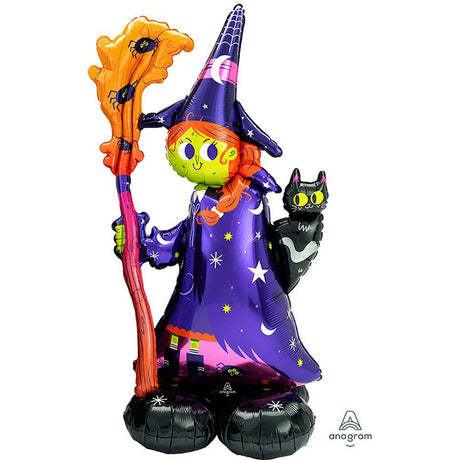 Halloween Witch Foil Balloon