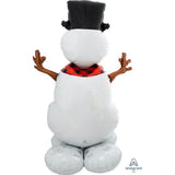 Snowman AirLoonz Foil Balloon