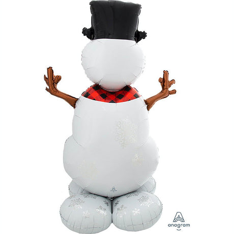 Snowman AirLoonz Foil Balloon