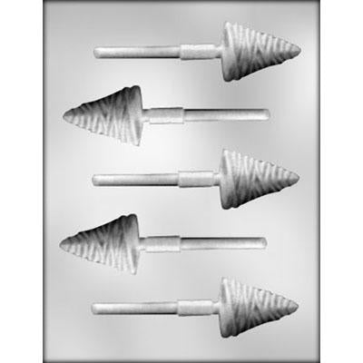 Christmas Tree Sucker Chocolate Mold (90-4259)*