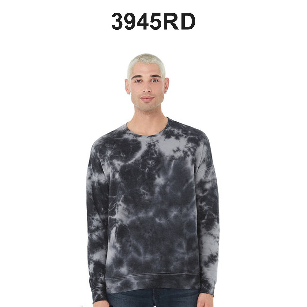 Bella + Canvas® Unisex Tie-Dye Pullover Sweatshirt