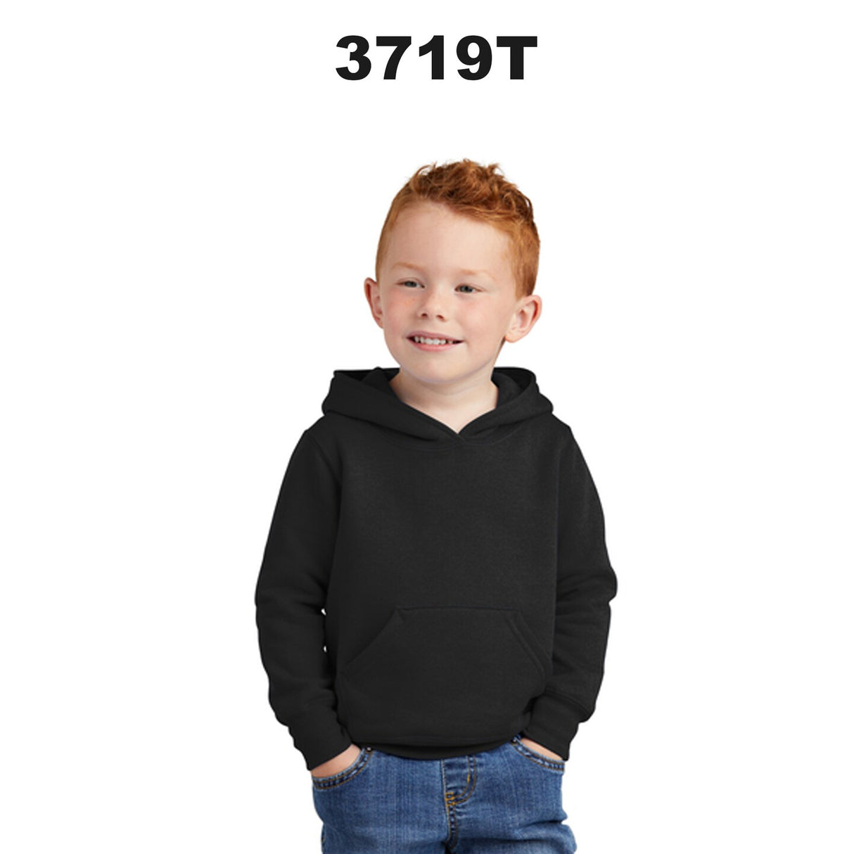 Bella + Canvas® Toddler Sponge Fleece Pullover Hooded Sweatshirt