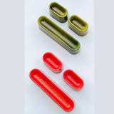 Greyas Polycarbonate Eclair Chocolate Mold, 8 Cavities