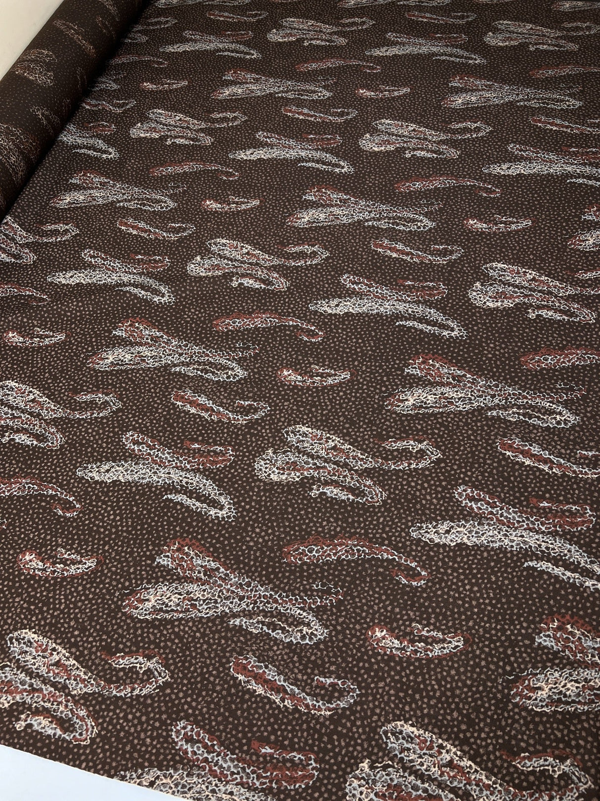 Printed Wool Fabric for Dress