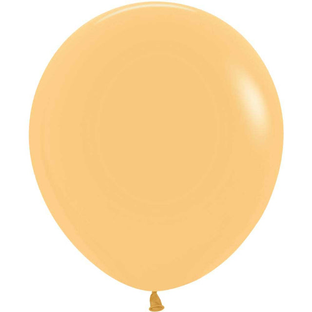 Latex Balloons 18 Inch Sempertex Peach-Blush