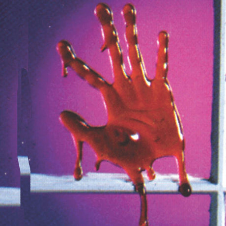 Drips Of Blood Handprint Vinyl Sticker Scary Window Decoration Haunted House Prop