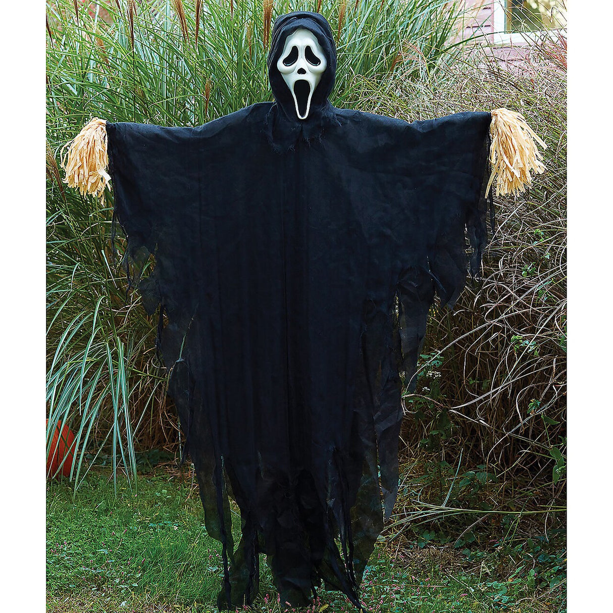 5 Inches Ghost Face Prop Scarecrow Halloween Decoration