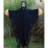 5 Inches Ghost Face Prop Scarecrow Halloween Decoration