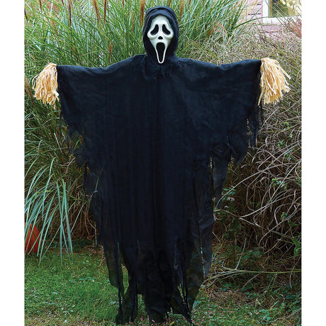 5 Inches Ghost Face Prop Scarecrow Halloween Decoration