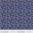 Cotton Print Navy Flowerbed Midnight Blooms Fabric 44/45"