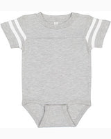 RADYAN® Infant Football Classic Crew Neck Short Sleeve Bodysuit