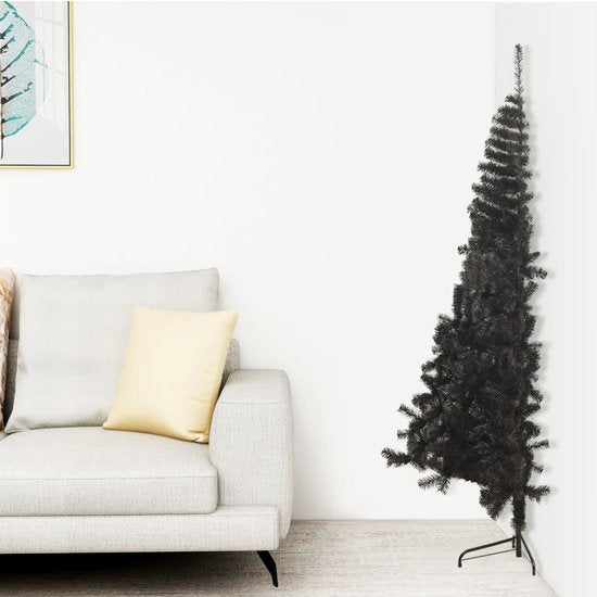 6.5 ft PVC Christmas Tree - Black