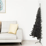 6.5 ft PVC Christmas Tree - Black