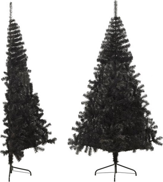 6.5 ft PVC Christmas Tree - Black
