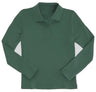 Girls Long Sleeve Knit Polo T-shirt | RADYAN®