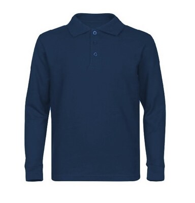 Toddler Long Sleeve Polo Shirt | RADYAN®