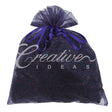 10" X 12" Organza Leopard Pouch-Sold By 6 Pieces (Individually Packed) (Purple/Fuchsia)
