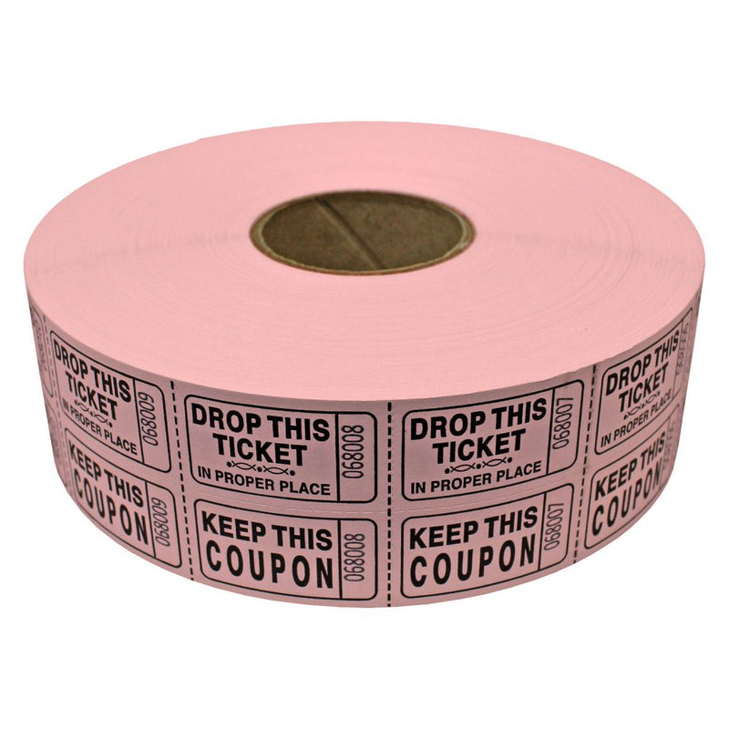 Double Roll Coupon Tickets Multi-colors | Special offers your shopping experience